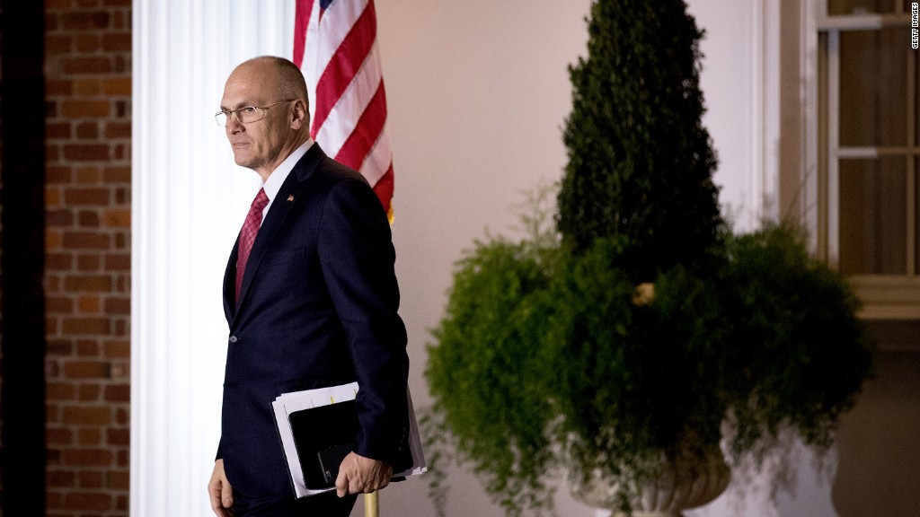 Andrew Puzder in 60 seconds