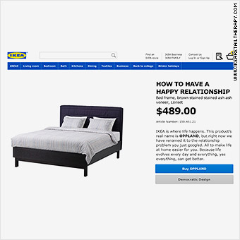 Ikea Renames Products After Your Secret Anxieties