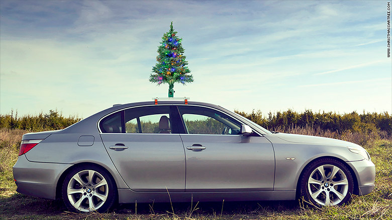 christmas car tree 1