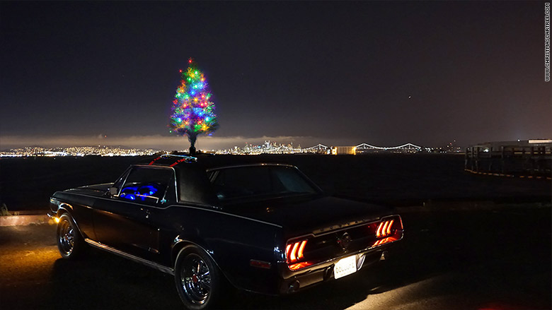 christmas car tree 2