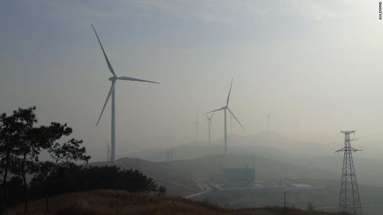 Goldwind wind turbine apple china 