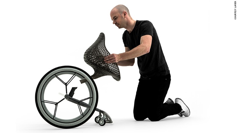 Benjamin Hubert wheelchair