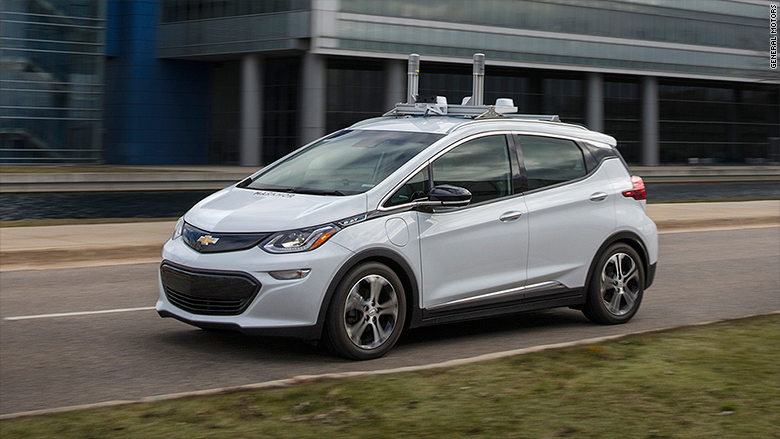 self driving chevy volt