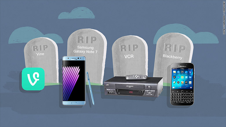 tech products killed 2016