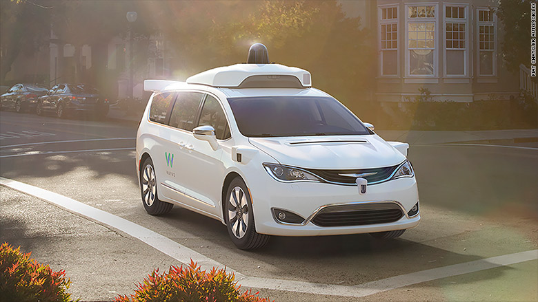 chrysler pacifica hybrid waymo