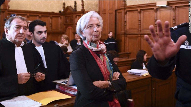 christine lagarde imf trial