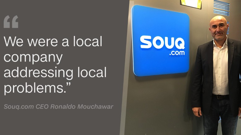 Souq CEO Ronaldo Mouchawar quote