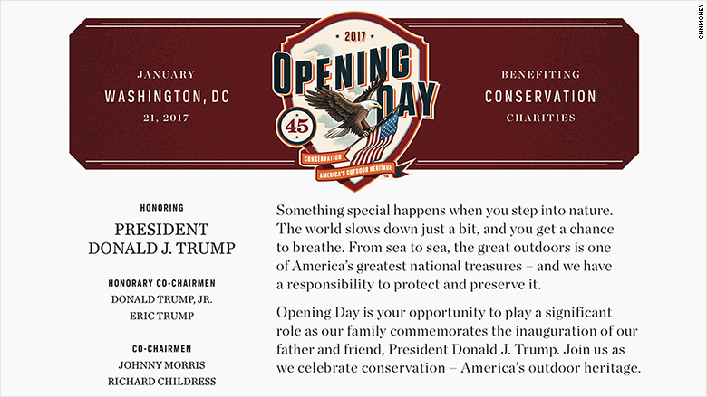 opening day fundraiser