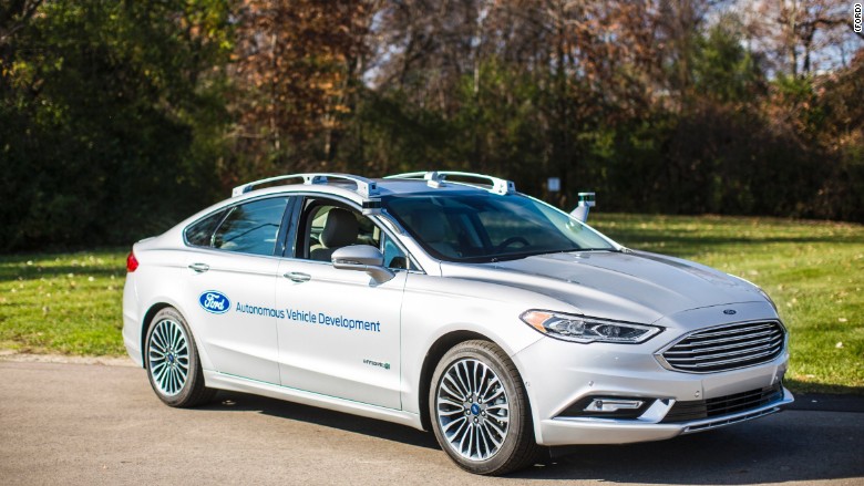 ford fusion autonomous