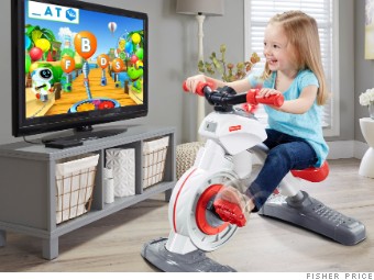 Fisher Price to launch high tech exercise bike for toddlers