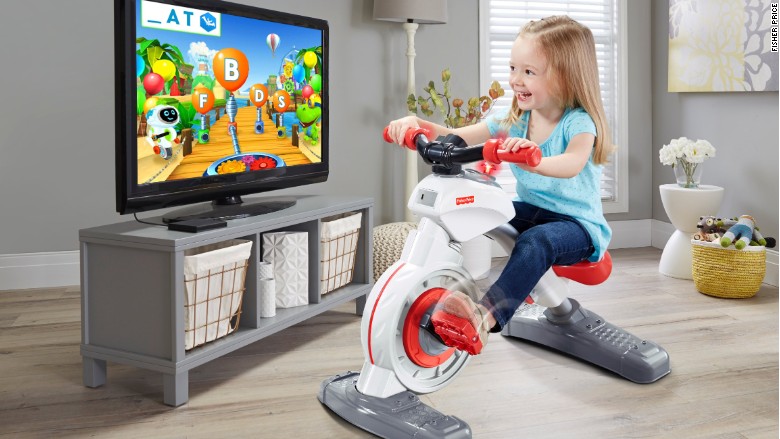 fisher price bike smart cycle