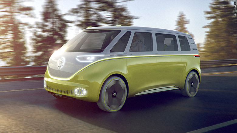 2017 detroit auto show volkswagen id buzz