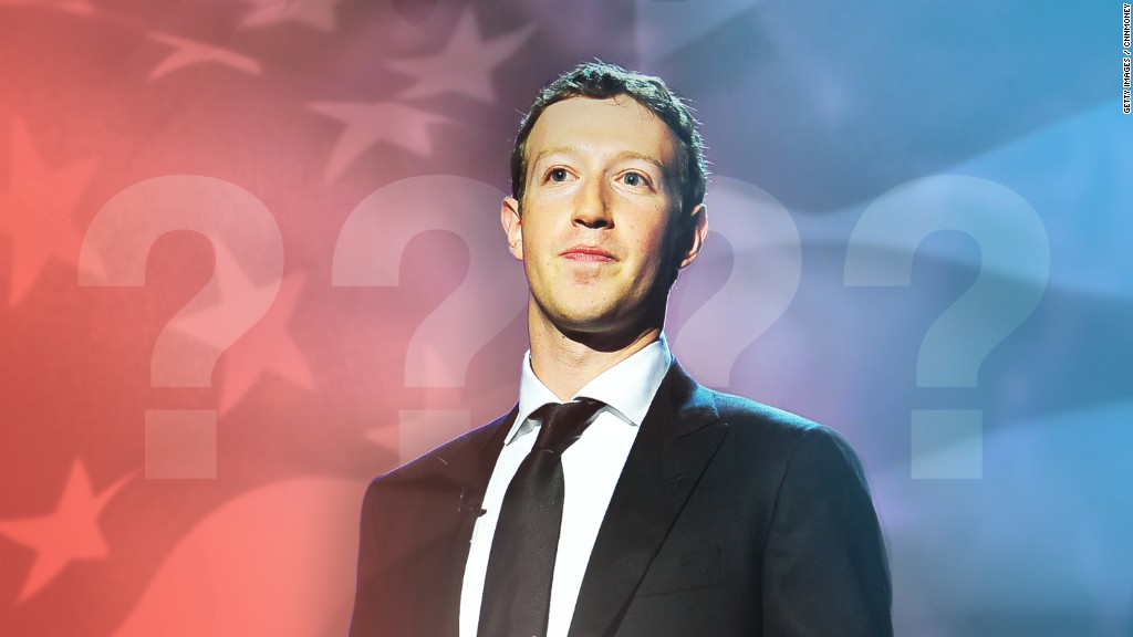 Zuckerberg's commencement speech sounds a lot like a campaign speech