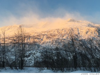 valdez alaska mountain view