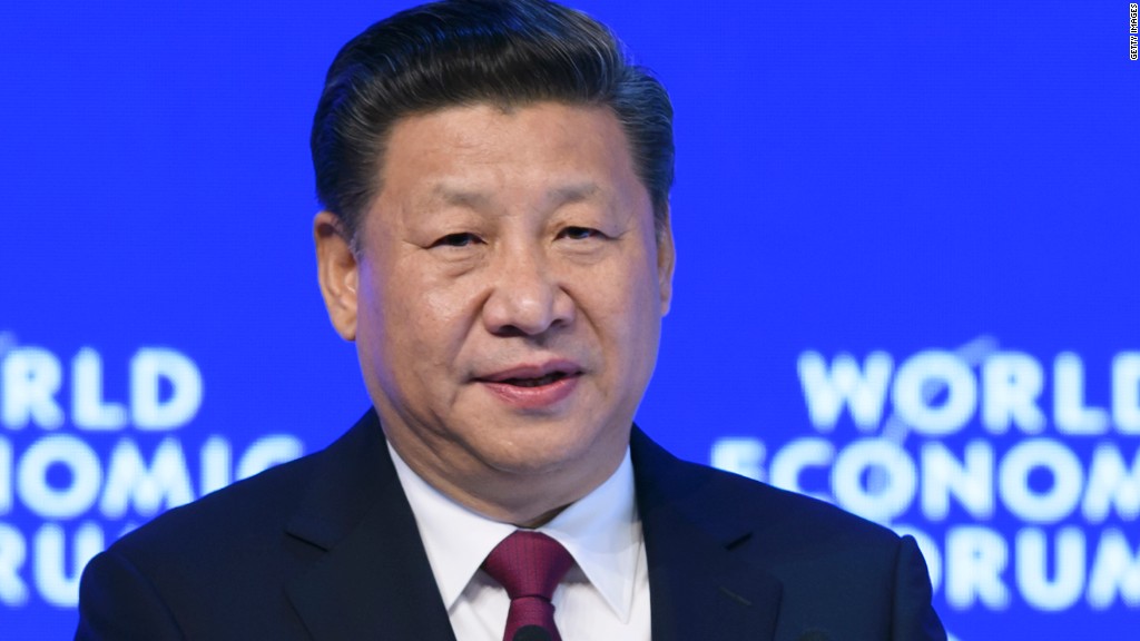 China's president: A cheerleader for globalization