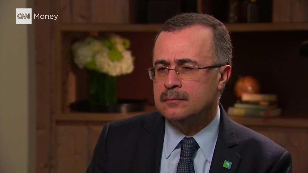 Saudi Aramco CEO: IPO still on track for 2018