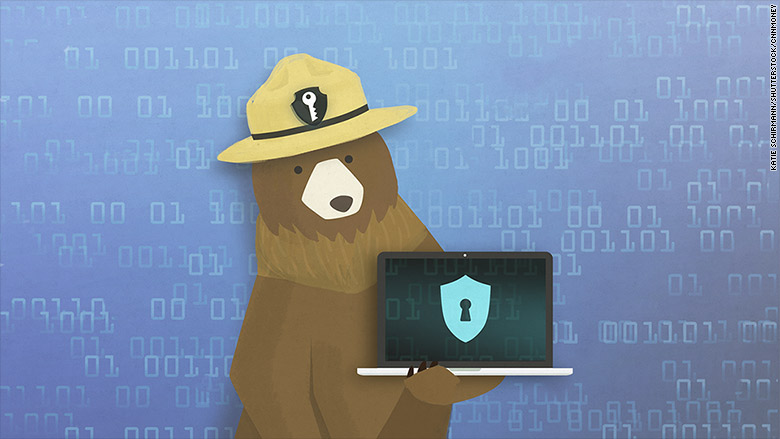 cyber security smokey bear