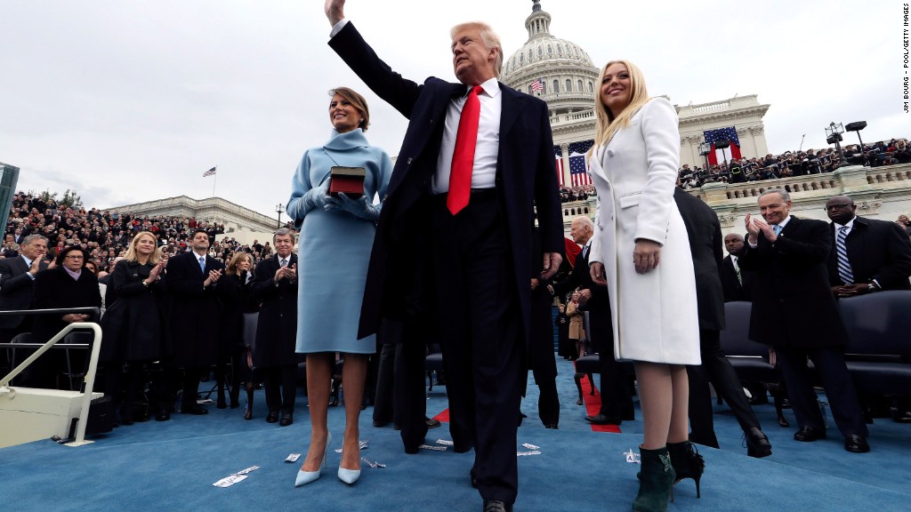 Moments from Pres. Trump's inaugural address