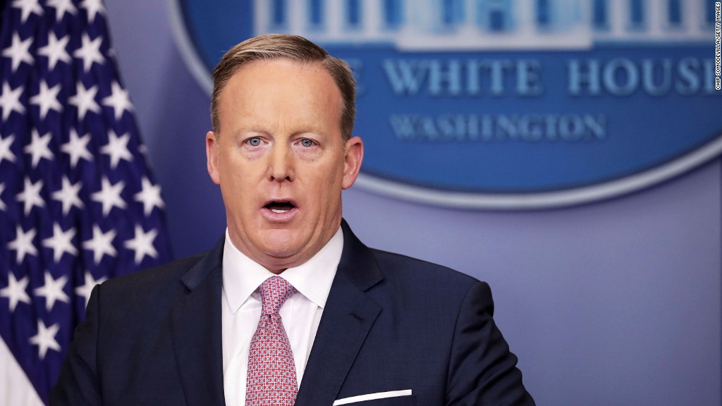 Sean Spicer's tough start