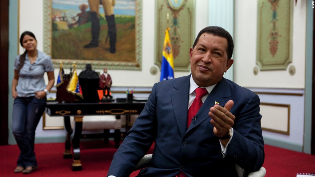 The first Twitter president: Hugo Chavez