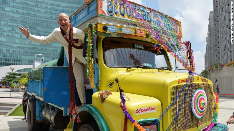 amazon jeff bezos india