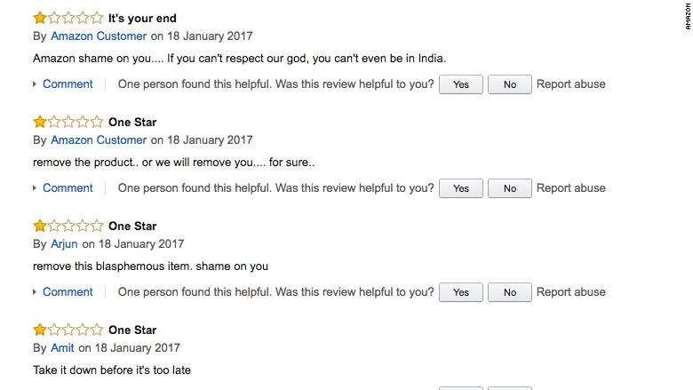 amazon india outrage reviews