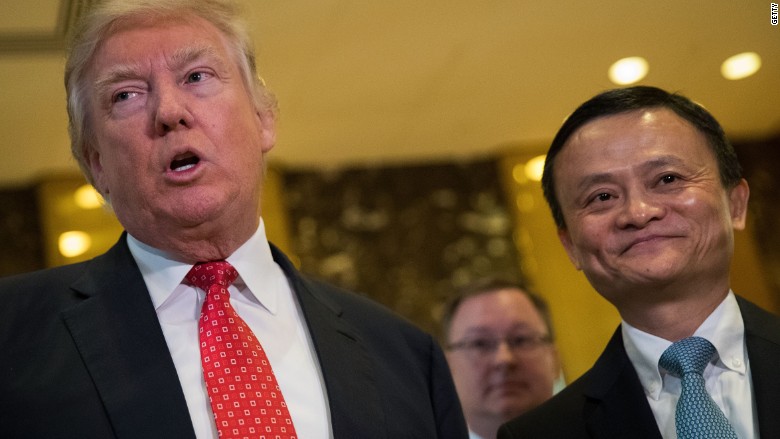 Jack Ma Donald Trump 