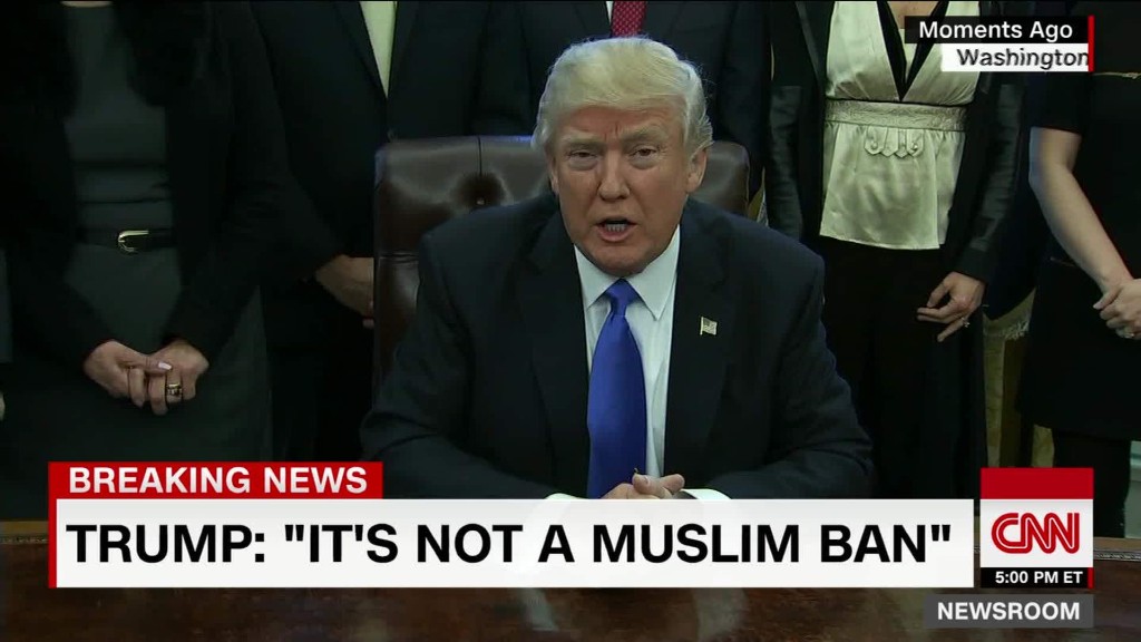 Trump: Travel ban working out very nicely
