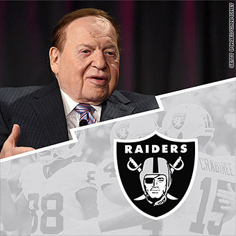 Adelson looking to bring NFL's Raiders to Vegas