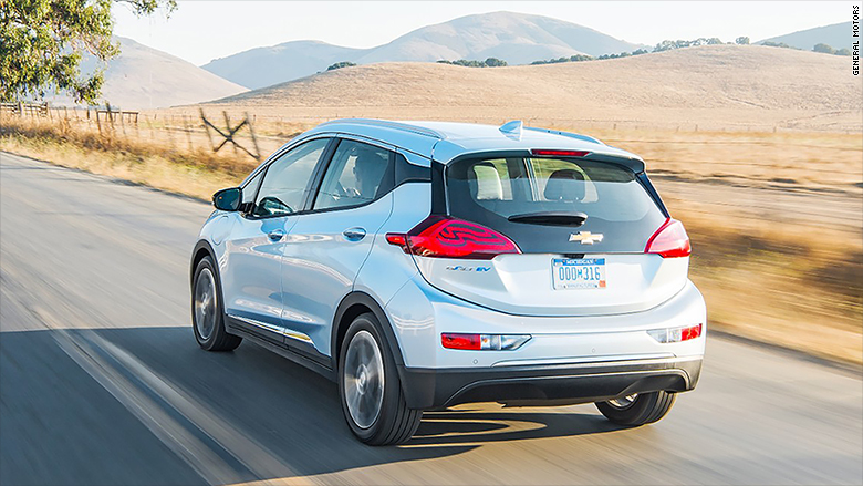 chevrolet bolt ev rear