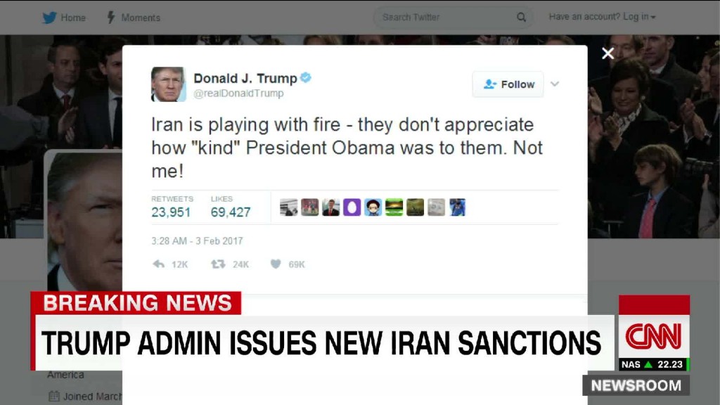 WH issues additional sanctions against Iran