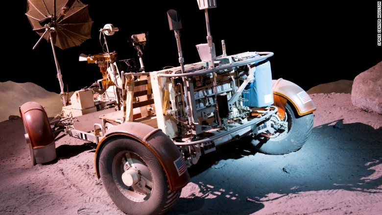 lunar vehicle space center houston