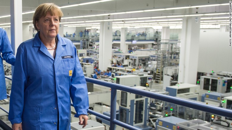 Angela Merkel factory