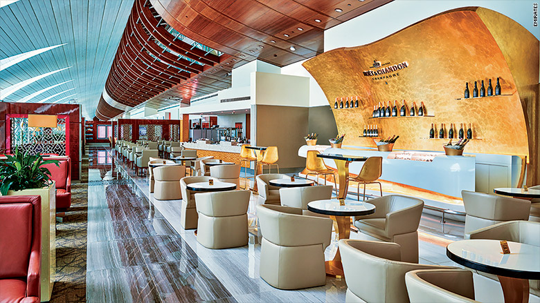best airport lounges emirates dubai