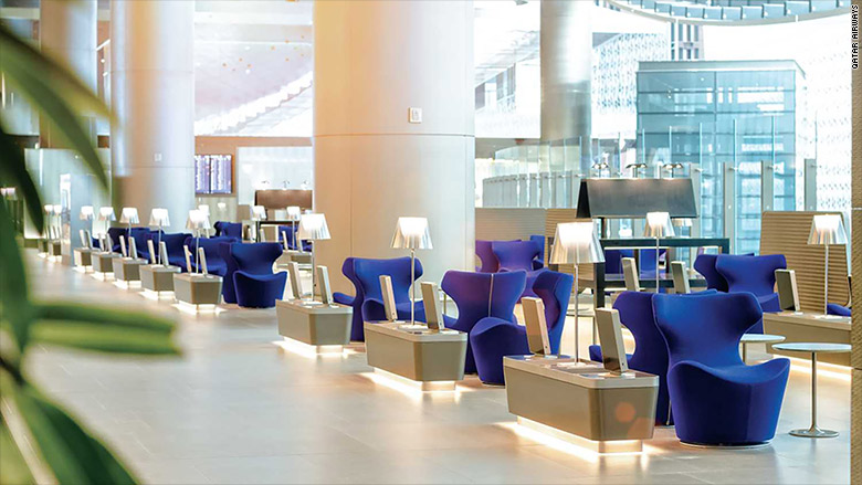 best airport lounges qatar doha