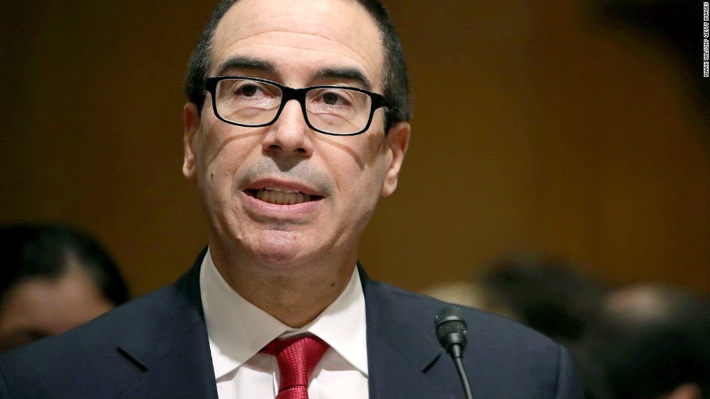 Tempers flare at Mnuchin hearing