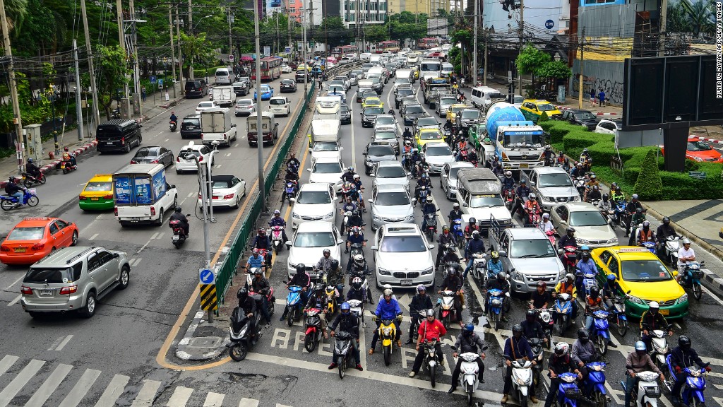 These cities have the worst rush hour traffic