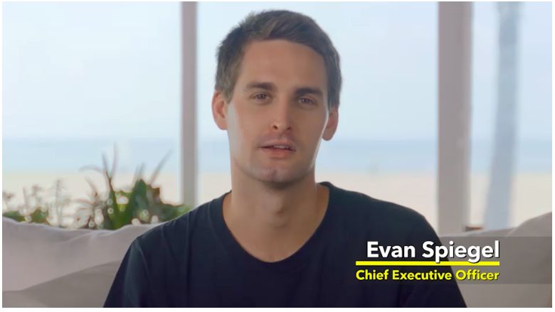 evan spiegel roadshow