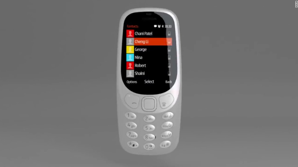 The Nokia 3310 phone is back