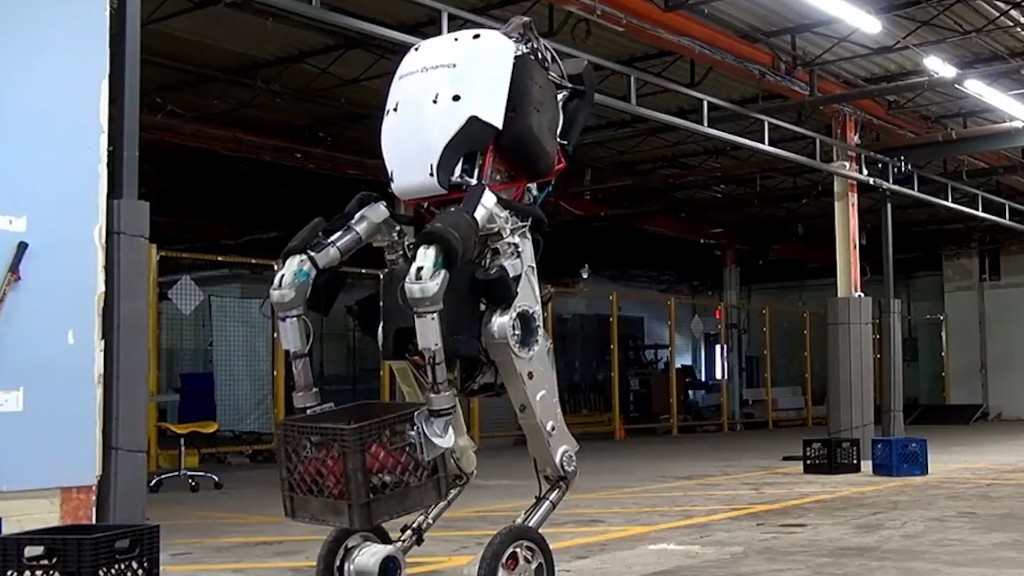Google's new humanoid robot is 6'6", has wheels for feet
