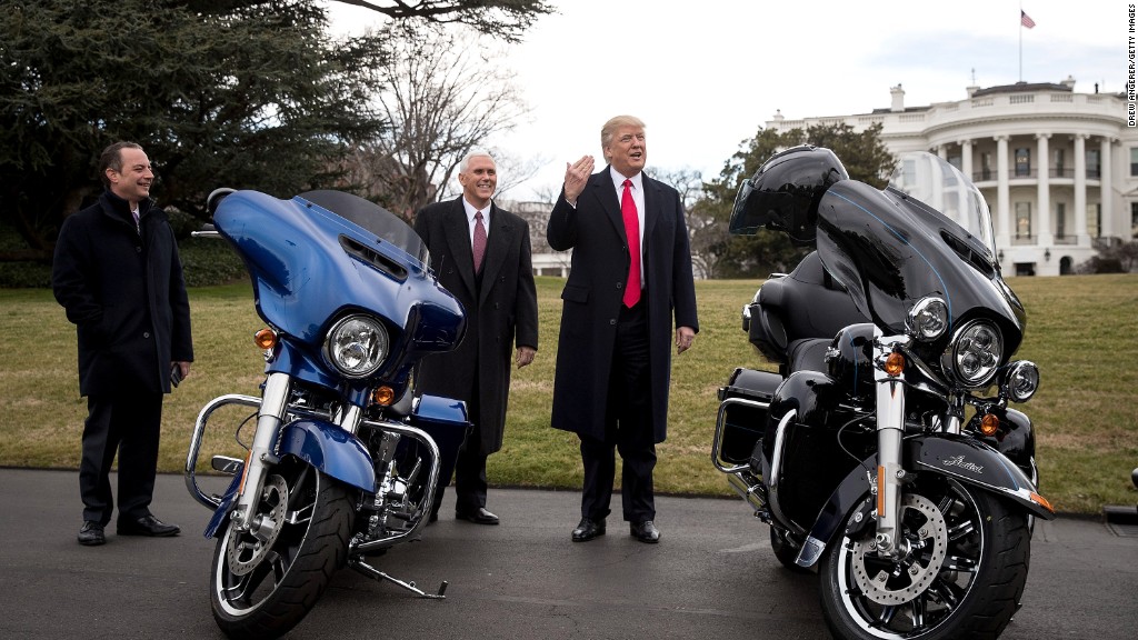 Trump's tariffs backfire on Harley-Davidson