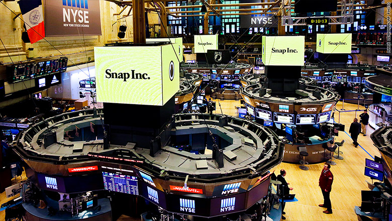 snap inc nyse floor