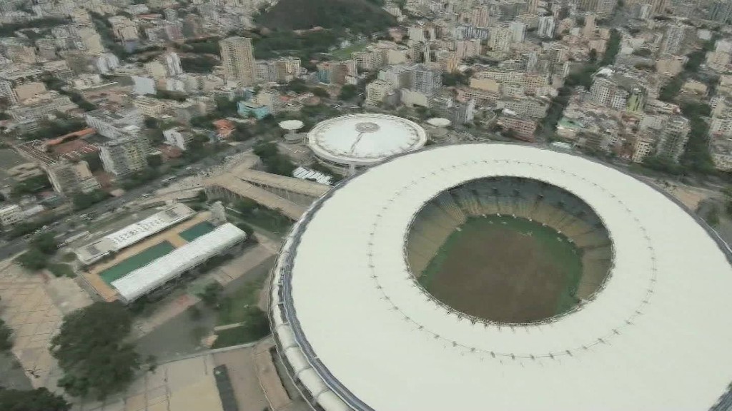 Olimpijskie dziedzictwo Brazylii? Opuszczona Maracana's Olympic legacy? An abandoned Maracana