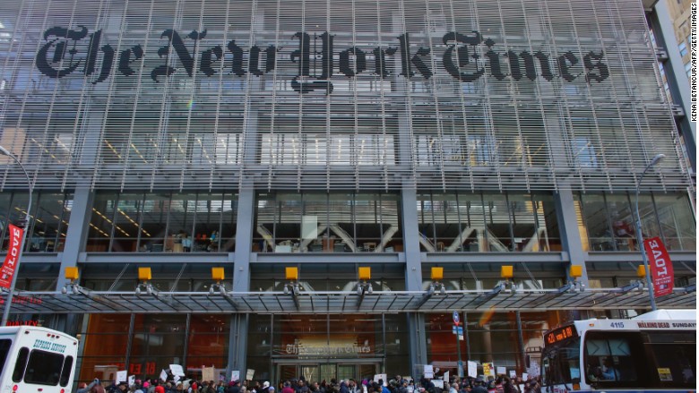 new york times office
