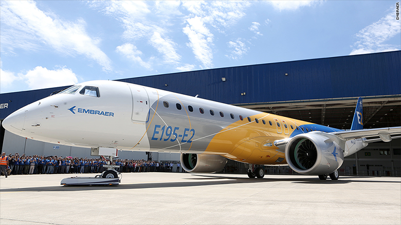 embraer e 195 e2 rollout