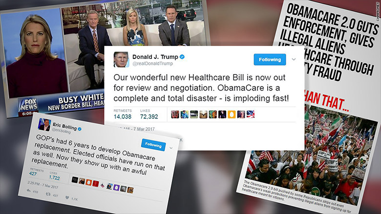 trump media allies obamacare replacement