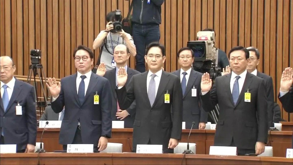 samsung leader move forward out jail