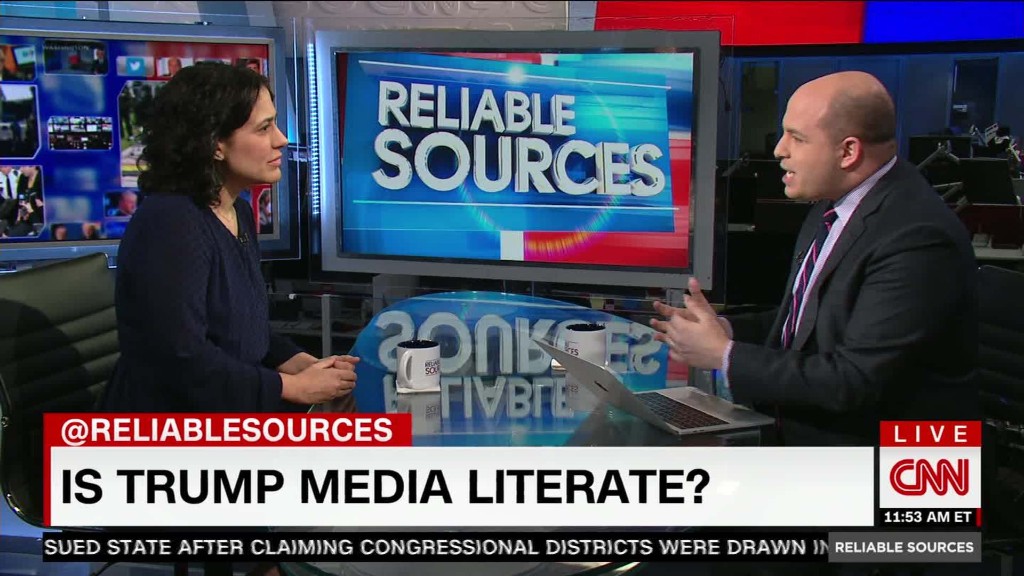 Is Trump lacking "media literacy?"