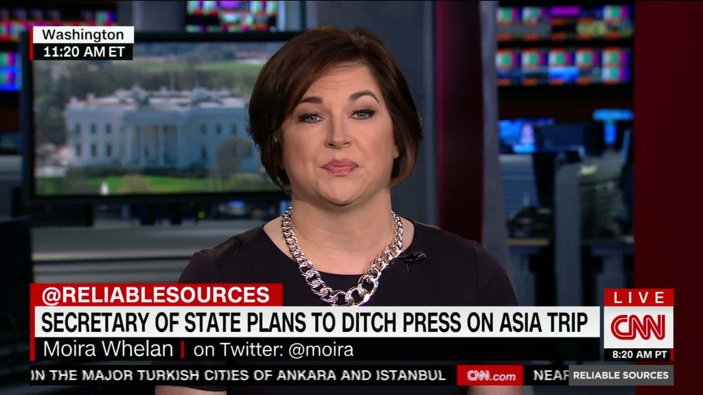 Tillerson ducks media during Asia visit