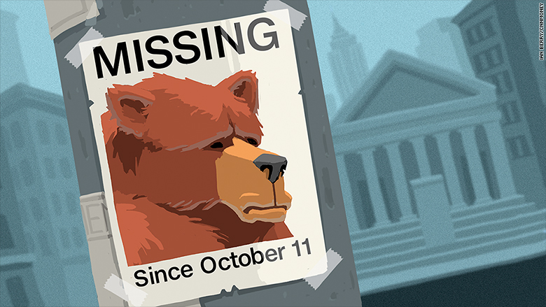 missing bear poster stock